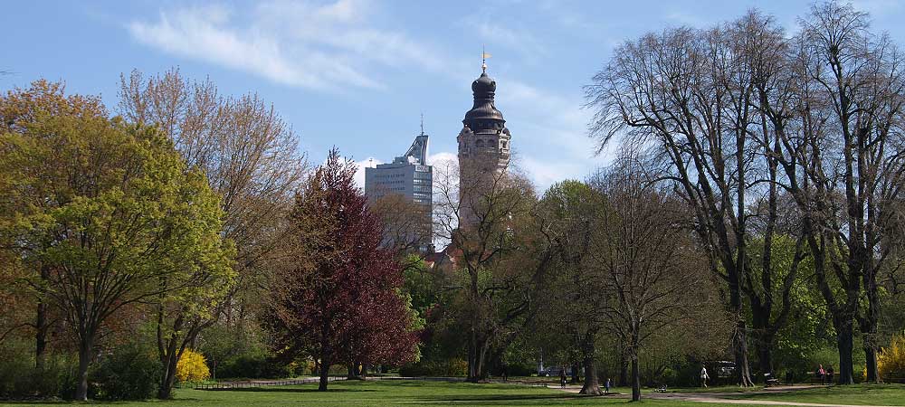 Immobilien in Leipzig mieten - Frühling in Leipzig
