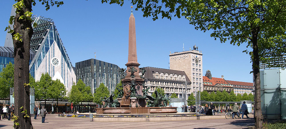 Wohnungen mieten oder kaufen - Frühling in Leipzig